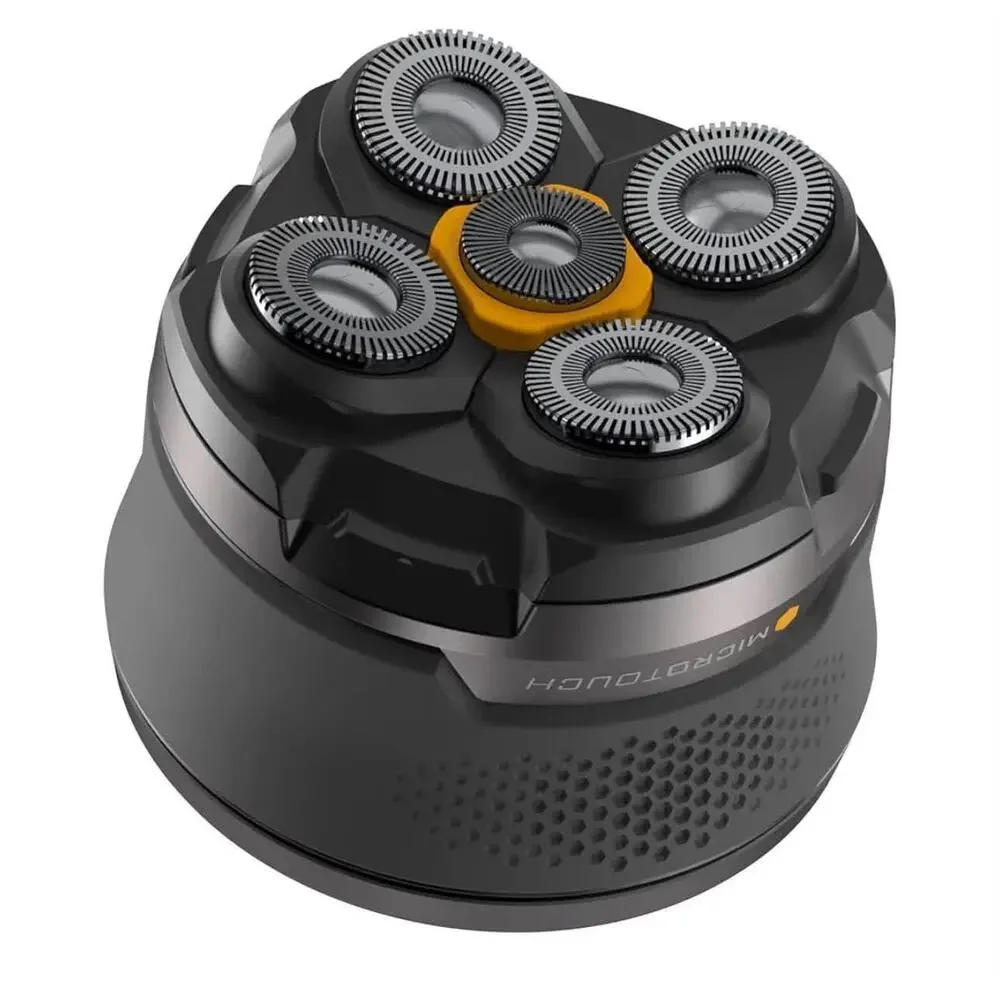 New Microtouch Titanium Electric Head Shaver - Rechargeable Head and Face Shaver